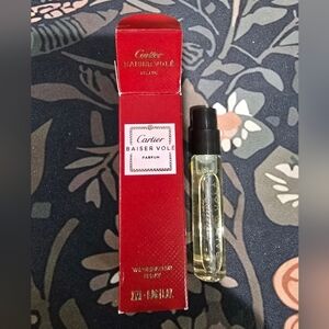 Cartier Baiser Volé Parfum Eau de Toilette EDT Sample .06 oz / 2ml NEW